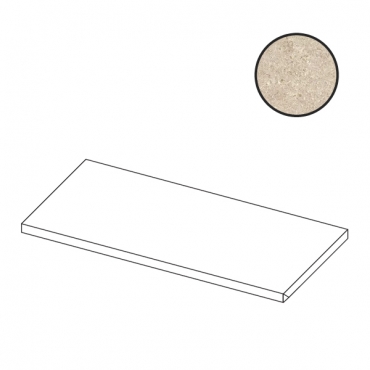 Ступень Atlas Concorde Italy Boost Stone Cream Costa Design A7UF 33x120 матовая