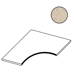 Спецэлемент Atlas Concorde Italy Boost Stone Cream Curve A7V2 60x60 матовый