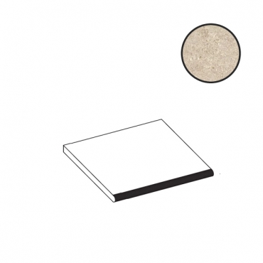 Ступень Atlas Concorde Italy Boost Stone Cream Round A7WE 60x60 матовая
