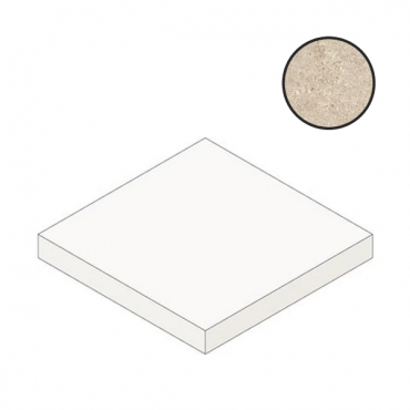 Ступень Atlas Concorde Italy Boost Stone Cream Round Angolare A7WK 60x60 матовая