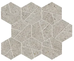 Мозаика Atlas Concorde Italy Boost Stone Pearl Mosaico Hex A7CY 25x28,5 матовая