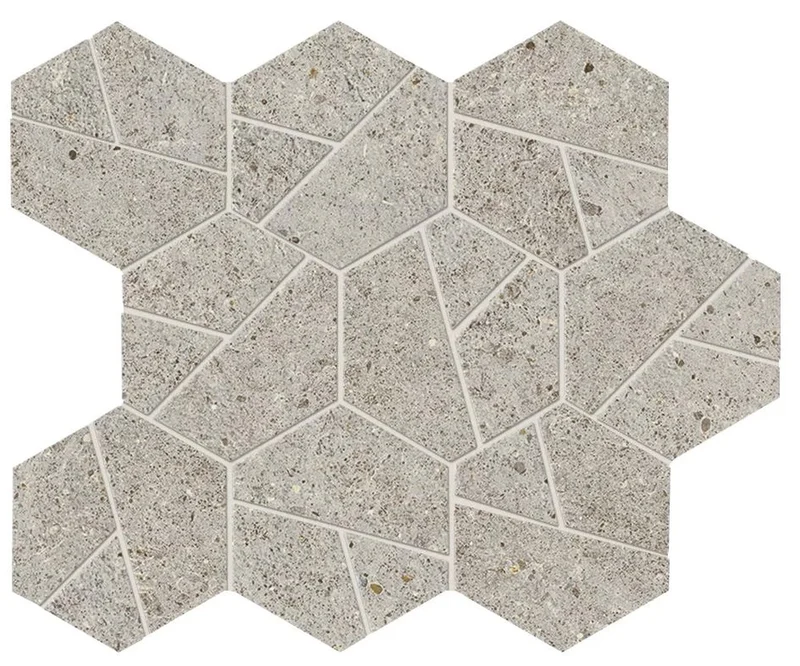Мозаика Atlas Concorde Italy Boost Stone Pearl Mosaico Hex A7CY 25x28,5 матовая Мозаика Atlas Concorde Italy Boost Stone Pearl Mosaico Hex A7CY 25x28,5 матовая