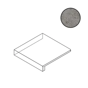 Ступень Atlas Concorde Italy Boost Stone Smoke Elemento L Angolare A7VD 33x33 матовая