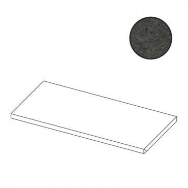 Ступень Atlas Concorde Italy Boost Stone Tarmac Costa Design A7UI 33x120 матовая