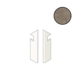 Бордюр Atlas Concorde Italy Boost Stone Taupe Battiscopa Sag.Dx A7N0 7,2x30 матовый