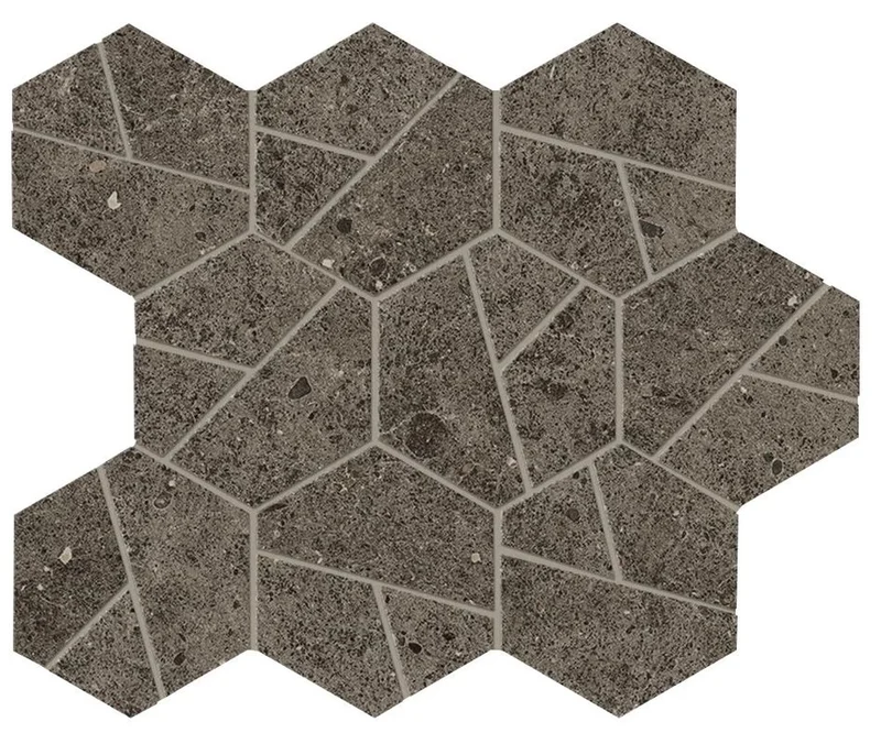 Мозаика Atlas Concorde Italy Boost Stone Tobacco Mosaico Hex A7C1 25x28,5 матовая Мозаика Atlas Concorde Italy Boost Stone Tobacco Mosaico Hex A7C1 25x28,5 матовая