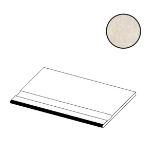Ступень Atlas Concorde Italy Boost Stone White Bordo Piscina A7W1 30x60 матовая
