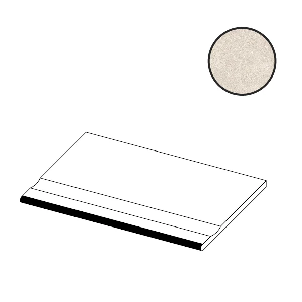 Ступень Atlas Concorde Italy Boost Stone White Bordo Piscina Angolare Dx A7X1 30x60 матовая Ступень Atlas Concorde Italy Boost Stone White Bordo Piscina Angolare Dx A7X1 30x60 матовая