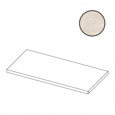 Ступень Atlas Concorde Italy Boost Stone White Costa Design A7UE 33x120 матовая