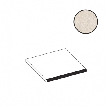 Ступень Atlas Concorde Italy Boost Stone White Round A7WD 60x60 матовая