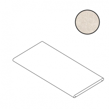Ступень Atlas Concorde Italy Boost Stone White Top A7VP 30x120 матовая