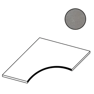 Ступень Atlas Concorde Italy Boost Grey Curve A4GP 60x60 матовая