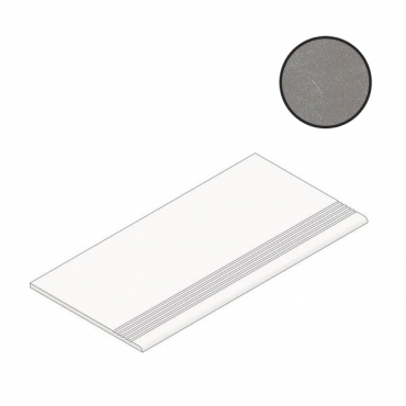 Ступень Atlas Concorde Italy Boost Grey Gradino Round Angolari SX A4HP 30x60 матовая