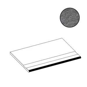 Ступень Atlas Concorde Italy Brave Grey Bordo Piscina Angolare Dx A1PF 30x60 матовая