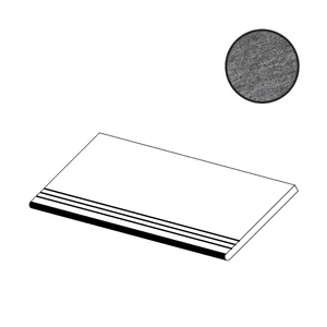 Ступень Atlas Concorde Italy Brave Grey Gradino Round A1OS 30x60 матовая