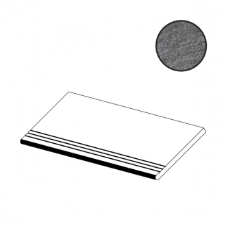 Brave Grey Gradino Round Angolare DX A1OX