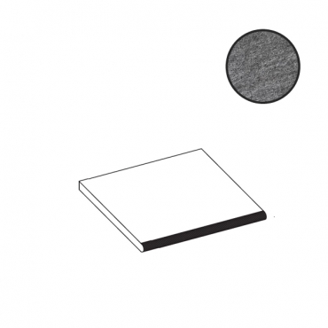 Ступень Atlas Concorde Italy Brave Grey Round A1KB 60x60 матовая