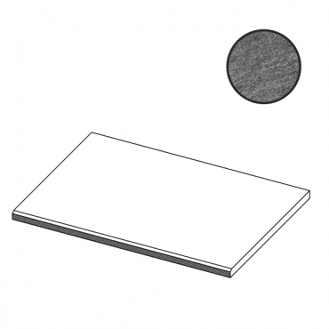 Ступень Atlas Concorde Italy Brave Grey Smussato ATT6 30x60 матовая