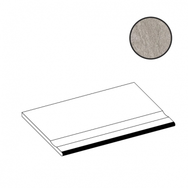 Ступень Atlas Concorde Italy Brave Pearl Bordo Piscina Angolare Dx A1PE 30x60 матовая