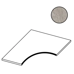 Ступень Atlas Concorde Italy Brave Pearl Curve AT2D 60x60 матовая