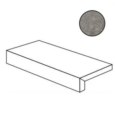 Ступень Atlas Concorde Italy Dolmen Pro Grigio Elemento L Grip A0VU 15x75 противоскользящая