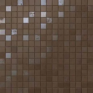 Мозаика Atlas Concorde Italy Brown Leather Mosaico Q 9DQB 30,5x30,5 глянцевая
