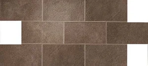 Декоративный элемент Atlas Concorde Italy Dwell Brown Leather Brick Lappato A1E6 21,7x43,6 лаппатированный