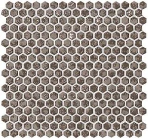 Мозаика Atlas Concorde Italy Dwell Greige Hexagon 6DHG 28,5x30 глянцевая