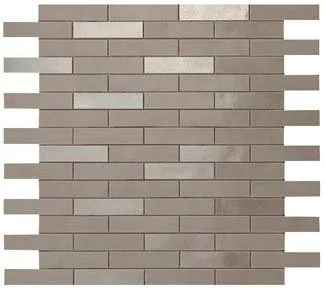 Мозаика Atlas Concorde Italy Dwell Greige Mosaico Brick 9DBR 30,5x30,5 глянцевая