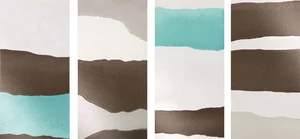 Декоративный элемент Atlas Concorde Italy Dwell Turquoise Mix4 6DMU 20x40 глянцевый