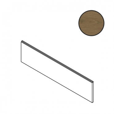 Спецэлемент Atlas Concorde Italy Entice Browned Oak Natural Alzata ABHR 30x120 матовый