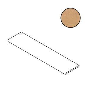 Ступень Atlas Concorde Italy Entice Pale Oak Natural Round Angolare DX ABHD 30x120 матовая