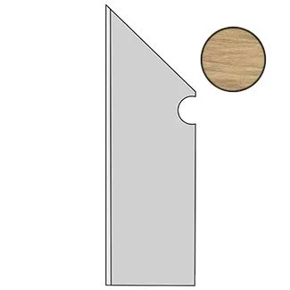 Спецэлемент Atlas Concorde Italy Etic Rovere Battiscopa Sag.SX ANCO 7,2x30 матовый