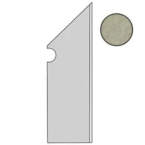 Спецэлемент Atlas Concorde Italy Evolve Suede Battiscopa Sag.Dx ANGE 7,2x30 матовый