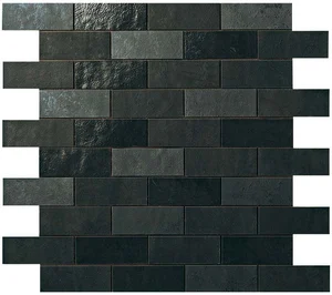 Декоративный элемент Atlas Concorde Italy Ewall Night MiniBrick 9EMN 0,5x3 сатинированный