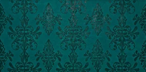 Декоративный элемент Atlas Concorde Italy Ewall Petroleum Green Damask 8EDH 40x80 сатинированный