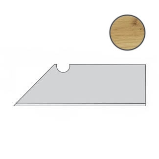 Бордюр Atlas Concorde Italy Exence Almond Battiscopa Sag. DX AHRR 6,5x30 матовый