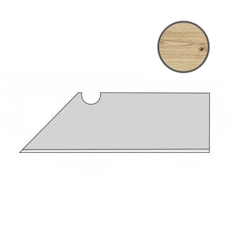 Бордюр Atlas Concorde Italy Exence Vanilla Battiscopa Sag. DX AHRV 6,5x30 матовый
