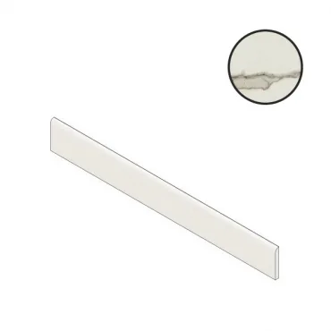 Бордюр Atlas Concorde Italy Exigo Calacatta Battiscopa Matt A3B4 7,2x60 матовый