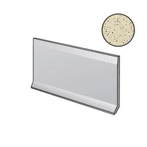 Бордюр Atlas Concorde Italy Granigliati Bianco Lasa Racc. a Pavimento 1W0P 10x20 матовый
