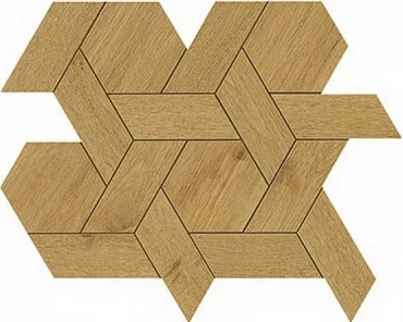 Мозаика Atlas Concorde Italy Heartwood Malt Mansion Weave AOYG 34,6x40 матовая