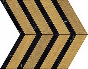 Мозаика Atlas Concorde Italy Heartwood Malt Marble Chevron AO3K 28,7x29,4 матовая