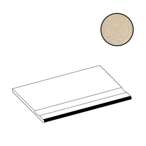 Ступень Atlas Concorde Italy Lims Beige Bordo Piscina Angolare Sx A32O 30x60 матовая