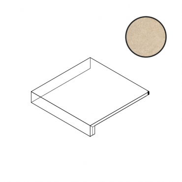 Ступень Atlas Concorde Italy Lims Beige Elemento L Angolare A32W 20x20 матовая