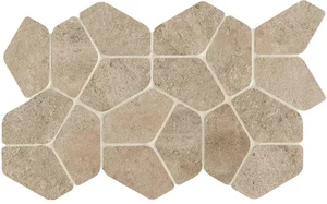 Мозаика Atlas Concorde Italy Lims Beige Mosaico Gemini A3JF 24x41,6 матовая