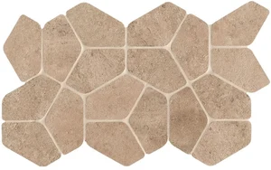 Мозаика Atlas Concorde Italy Lims Desert Mosaico Gemini A3JH 24x41,6 матовая