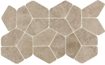 Мозаика Atlas Concorde Italy Lims Grey Mosaico Gemini A3JG 24x41,6 матовая