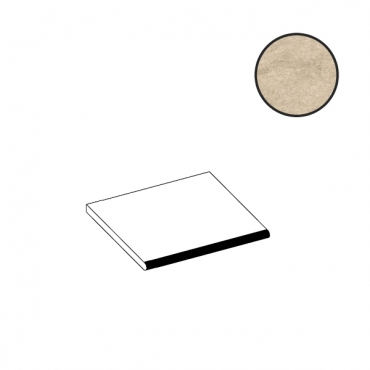 Ступень Atlas Concorde Italy Lims Grey Round Angolare A31L 60x60 матовая