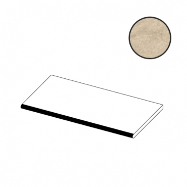 Ступень Atlas Concorde Italy Lims Grey Round Angolare DX A3YZ 33x120 матовая