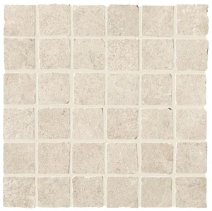 Мозаика Atlas Concorde Italy Lims Ivory Mosaico Tumbled A3HK 30x30 матовая